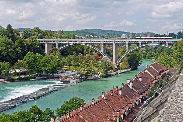 Bern River and Bridge