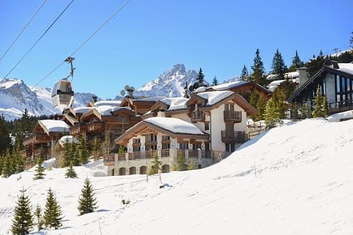 Courchevel During Winter