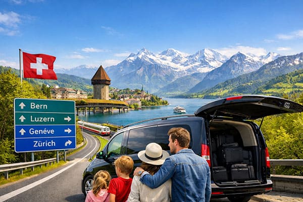 Best Way to Travel Between Swiss Cities With Family